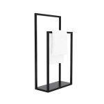 Wieszak na ręczniki stojący metalowy S