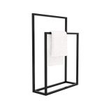 Wieszak na ręczniki stojący metalowy B M