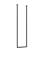 Wieszak na ręczniki sufitowy metalowy pojedynczy XS - imagine 2