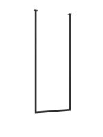 Wieszak na ręczniki sufitowy metalowy pojedynczy S - imagine 2