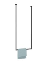 Wieszak na ręczniki sufitowy metalowy pojedynczy S