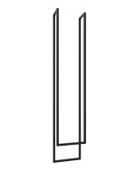 Wieszak na ręczniki sufitowy Long podwójny XS - imagine 2