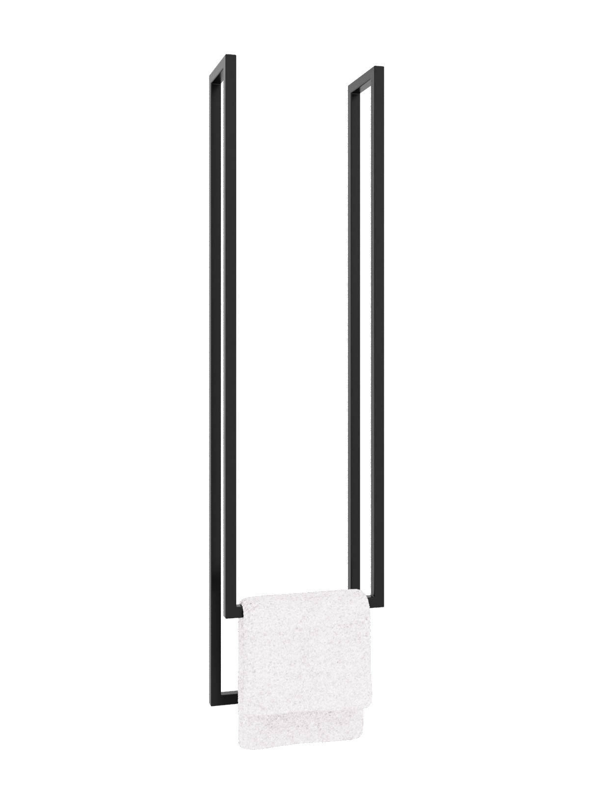 ws-2-30-xs-cza-sym1 Wieszak na ręczniki sufitowy metalowy podwójny XS - imagine 1