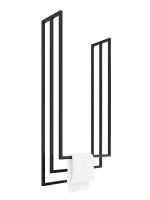 Wieszak na ręczniki sufitowy potrójny M