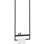 Wieszak na ręczniki sufitowy z półką S