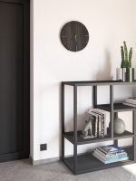 Ceas din lemn Karbo 40cm - imagine 2