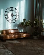 Ceas metalic mare  Roma loft 100 cm - imagine 4