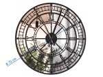Ceas de perete metalic cu oglinda Big Ben 70 cm - imagine 3