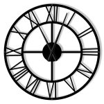 Ceas metalic mare Roma loft 90 cm