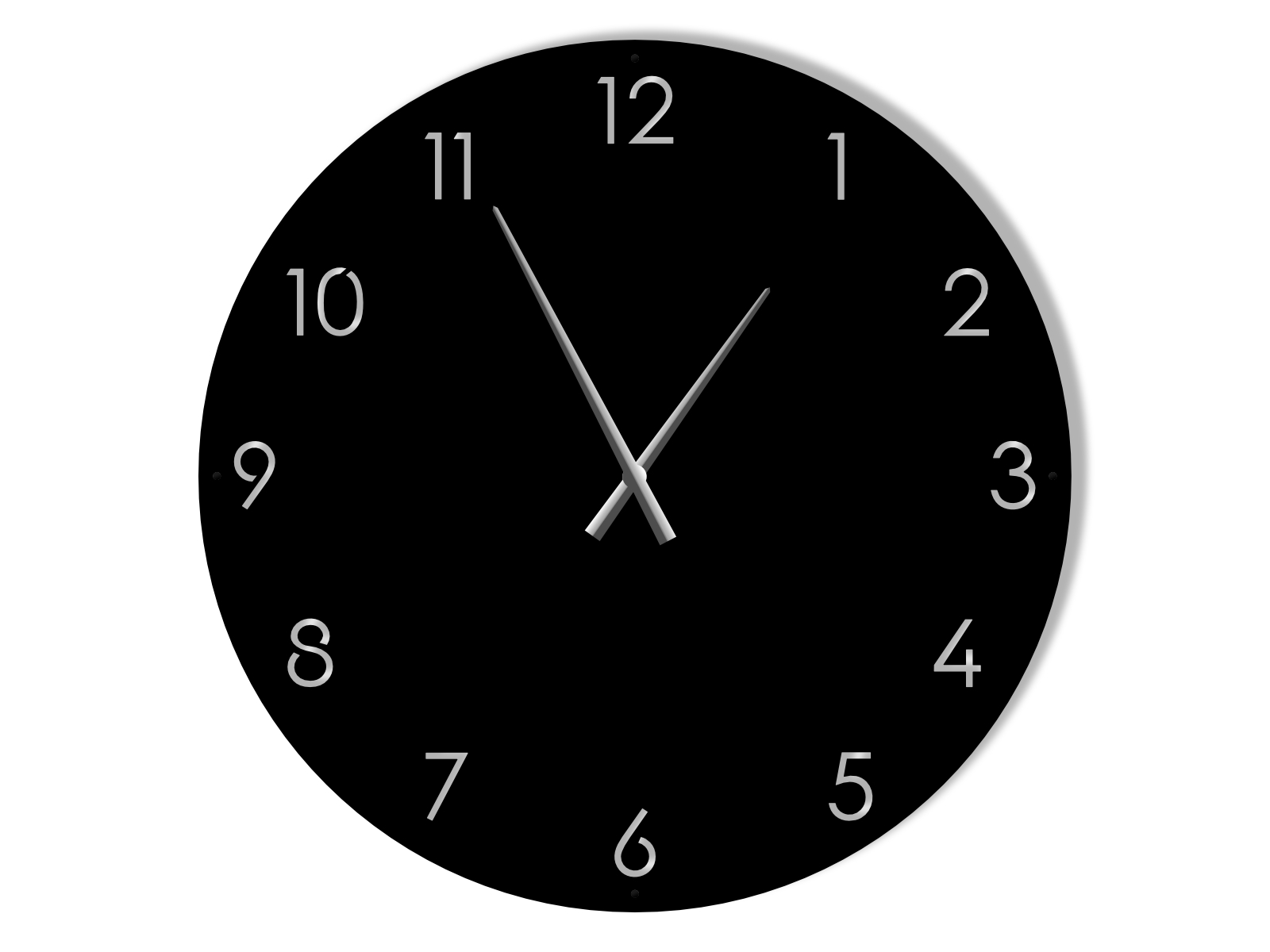 zem016-90-cza Ceas metalic mare Classic 90 cm - imagine 1