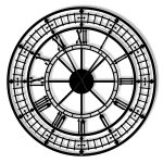 Ceas metalic mare Big Ben 100 cm