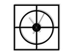 Ceas de perete Simple 60 cm
